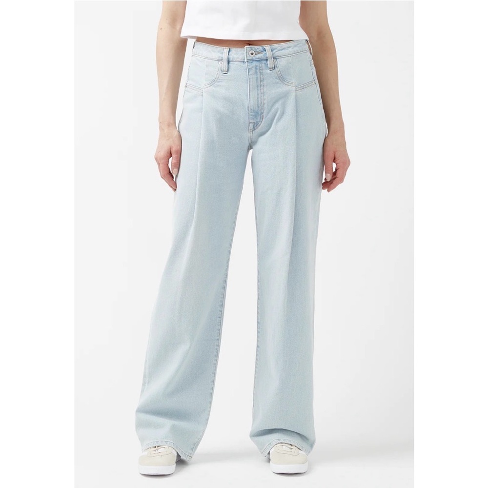 Buffalo David Bitton Jennifer super high rise loose straight Light Blue Jeans